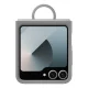 Samsung Galaxy Z Flip 6 ( SM-F741B/DS ) Original Silicon Case Cover with Ring, Gray (EF-PF741TJEGWW) | Чехол...