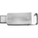 USB флеш-накопитель Intenso cMobile Line 128 ГБ USB-C / USB-A 3.2 OTG, серебристый