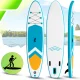 AquaPaddle Cruise SUP dēlis, 335x84x15 cm, 180 kg, oranžs/zaļš