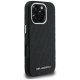 Karl Lagerfeld FW Stamped Karl MagSafe Case for iPhone 16 Pro Max, Black