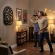Электронный дартс с LCD-дисплеем 48 см, 27 игр, 12 дротиков