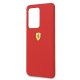 Ferrari Samsung Galaxy S20 Ultra vāciņš Silicone, sarkans