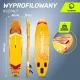 SUP-доска 4Fizjo 1839 PRO TSUNAMI 350 см T11, желтая