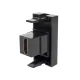 Sienas HDMI ligzdas modulis Maclean MCE720B, melns