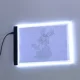Plāna A4 Formāta LED Gaismas Kastes Rakstāmkrāsu Plāksne Paliktnis ar Pielāgojamu Spilgtumu | Light Box Writing...