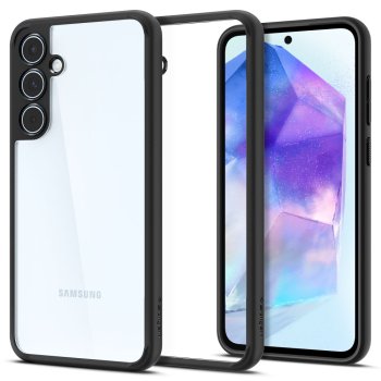 Spigen Ultra Hybrid maciņš Samsung Galaxy A55 5G - Matēts melns | Phone Case Cover Matte Black