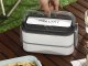 Lunchbox with Compartments and Cutlery, 1400 ml