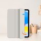 Чехол-книжка Tech-Protect SC Pen Hybrid для iPad 10 (2022), серый/прозрачный