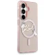 Чехол Karl Lagerfeld IML KC Script MagSafe для Samsung Galaxy S26, розовый