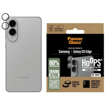 PanzerGlass Hoops Lens Protector Tempered Glass  Samsung Galaxy S25 Edge - Clear