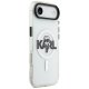 Karl Lagerfeld IML Karl Sketch Logo MagSafe vāciņš iPhone 17 Air, caurspīdīgs