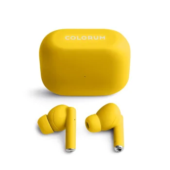 Colorum CTWS-05 TWS Wireless Earphones, Yellow
