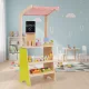 Ecotoys HM328234 liels koka veikals bērniem ar termināli un svariem, 20 elementi