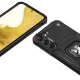 Vāciņš Wozinsky Ring Armor telefonam Samsung Galaxy S23 ar gredzenu, melns