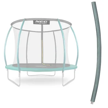 Batuta augšējais stabs Neo-Sport Type C 8-14 ft (252-435 cm), zaļš