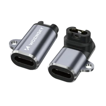 Адаптер USB-C для смарт-часов Garmin Wozinsky WAYGS1, серый