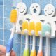 Universal wall-mounted toothbrush holder white