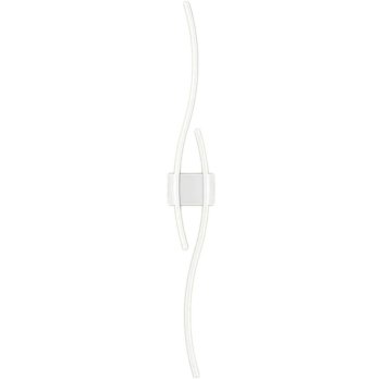 Balta Sienas Lampa Gaismekls 60cm, Silti balta gaisma | White Wall Lamp