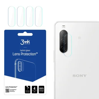 Sony Xperia 10 II Защитное Стекло для Задней Камеры, 4 шт. | 3MK Lens Protection Back...