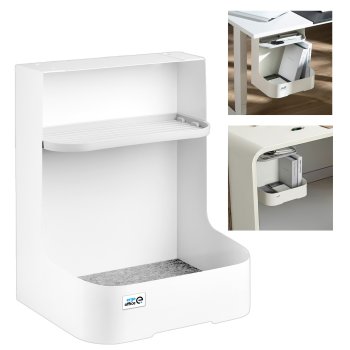Ergo Office ER-442 zemgalda organizators ar plauktu, balts