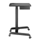 Maclean MC-903B Ergonomisks Klēpjdatora Galds, Regulējams, Melns