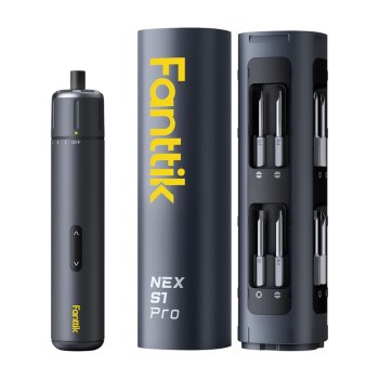 Elektriskais skrūvgriezis Fanttik S1 Pro komplekts ar 16 uzgaļiem