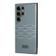 Чехол Audi для Samsung Galaxy S24 Ultra IML Geometric Pattern, серый