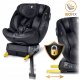 Nukido Aero Line Grozāms Bērnu Autokrēsliņš Melns 0-36 kg ISOFIX