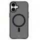 Чехол 3mk для iPhone 16 Smoke MagCase с MagSafe, полупрозрачный
