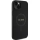 Чехол Guess для iPhone 15 Plus Saffiano MagSafe, черный