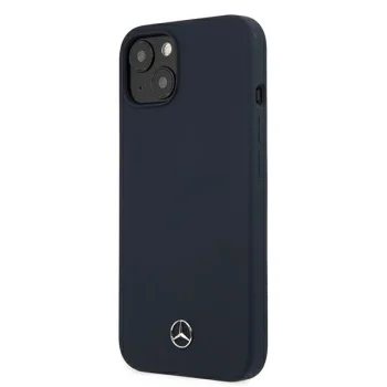 Mercedes iPhone 13 mini vāciņš Silicone Line, tumši zils