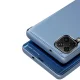 Atverams vāciņš Clear View telefona modelim Samsung Galaxy A22 4G, melns