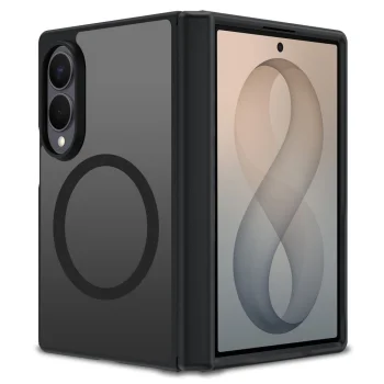 Tech-Protect MagPeak MagSafe Case for Samsung Galaxy Z Fold 8, Matte Black