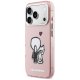 Karl Lagerfeld Karl & Choupette MagSafe aizmugurējais vāciņš iPhone 17 Pro – rozā | Phone Case Cover