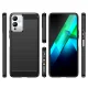 Telefona vāciņš Carbon Case priekš Infinix Note 12i, TPU, melns