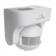 Maclean PIR Motion Sensor, IP44, 12m, White
