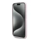 Karl Lagerfeld iPhone 15 Pro vāciņš Diagonal Quilted Script, rozā