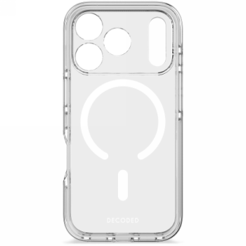 Decoded DropTec Transparent Backcover MagSafe Phone Case Cover iPhone 17 Pro - Transparent
