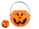 Ведро для Конфет на Хэллоуин Тыква, 15см x 13см | Halloween Candy Bucket