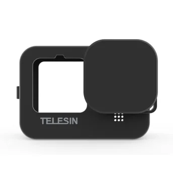 Силиконовый чехол Telesin для GoPro Hero 9 / 10 / 11 / 12 (GP-HER-041-BK), черный