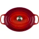 Чугунная жаровня Le Creuset Signature овальная 31 см 6.3 л, Cerise