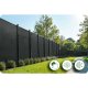 Plonos 454200 Shading Net 1.5x25m 110g/m² with 50 Clips, Grey