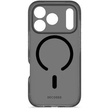 Чехол Decoded DropTec MagSafe для iPhone 17 Pro - Черный/Прозрачный