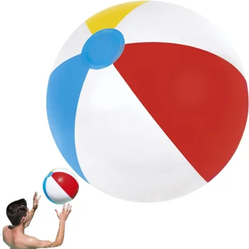 Inflatable Beach Ball for Kids 30cm – Pool, Beach, Multicolor