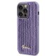 Guess Sequin Script metāla vāciņš iPhone 15 Pro Max - violets | Metal case for purple