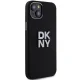 DKNY vāciņš iPhone 15 Plus 6.7\" DKHCP15MSMCBSK ar metāla logo, melns