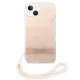 Guess 4G Print Strap vāciņš iPhone 14 Plus, rozā