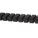 Maclean MC-727 B kabeļu organizators / maskētājs, melns