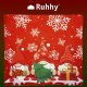 Ruhhy 22312 Decorative Christmas Pillowcase with Gnomes, 45x45cm