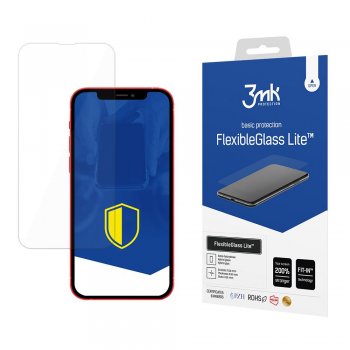 3MK Apple iPhone 13 Pro Max Lokāms Aizsargstikls Lite Telefonam | Flexiable Tempered Glass Screen Protector